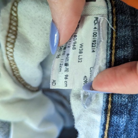 💖HP💖 3 Pair - Used Distressed Men's Work Jean Bundle - Picture 13 of 16